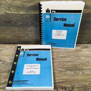 International Td14 Td18 Td20 Crawler Tractor Service Manual Dozer Loader Set