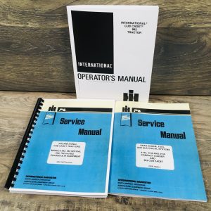 Set Cub Cadet 982 Lawn Garden Tractor Service Owner Manual Repair Operator