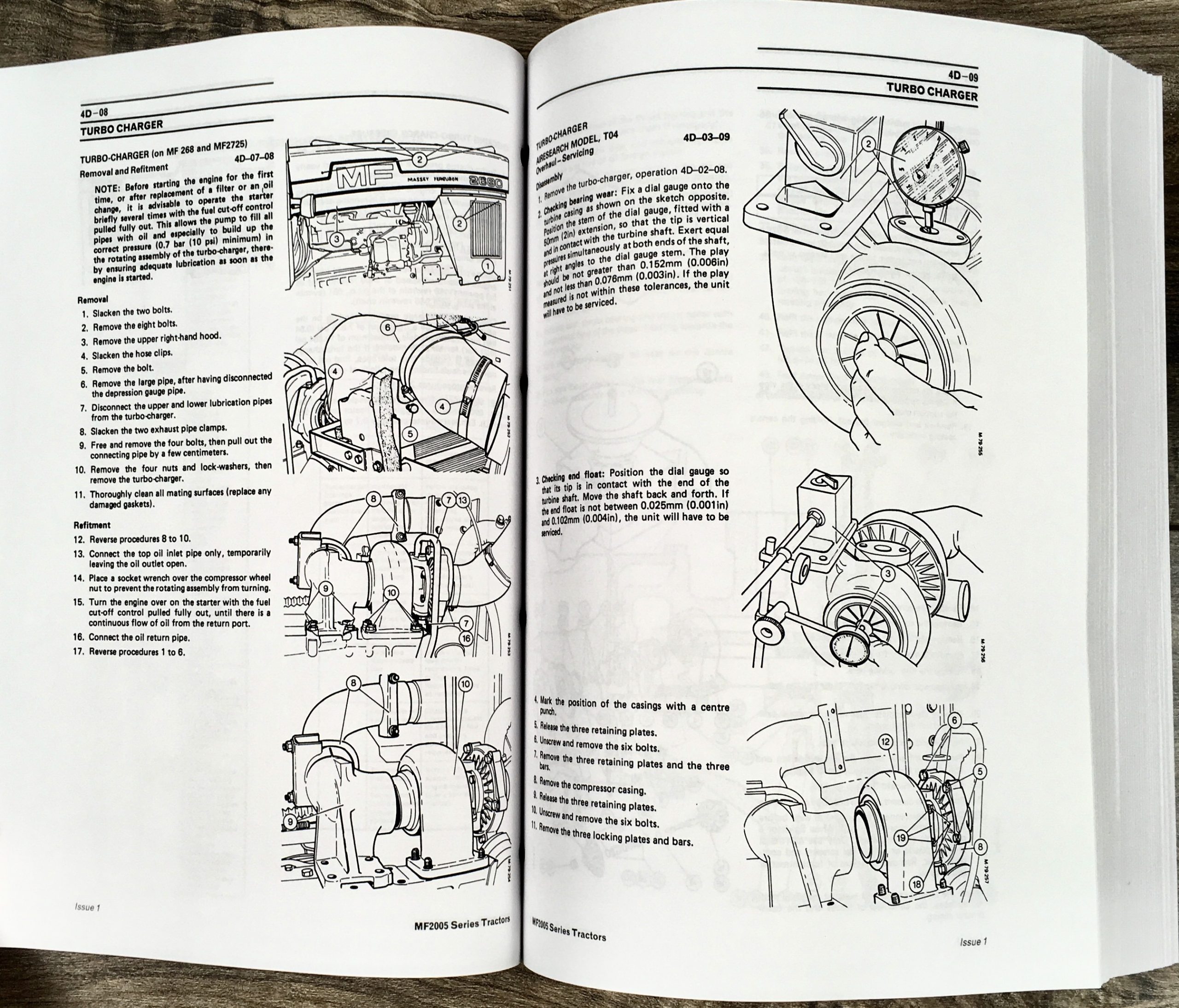 Massey Ferguson 2005 Series 2625 2645 2685 2725 Tractor Service Manual Workshop - Image 9