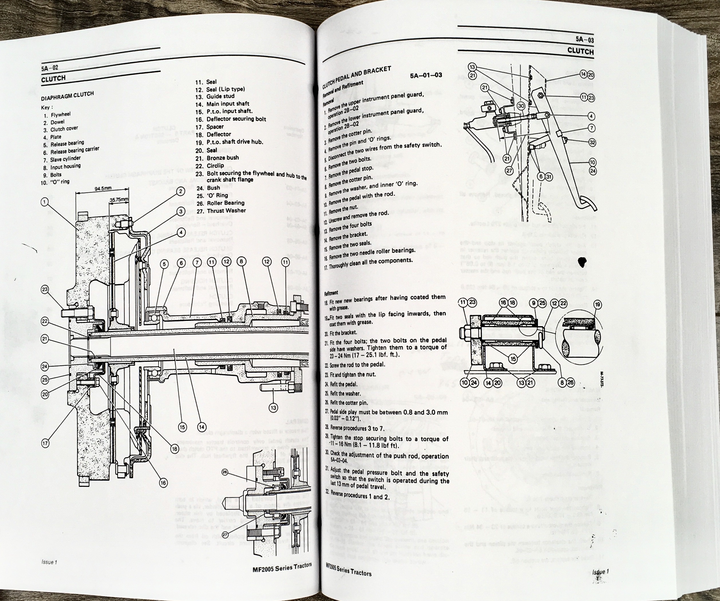 Massey Ferguson 2005 Series 2625 2645 2685 2725 Tractor Service Manual Workshop - Image 10
