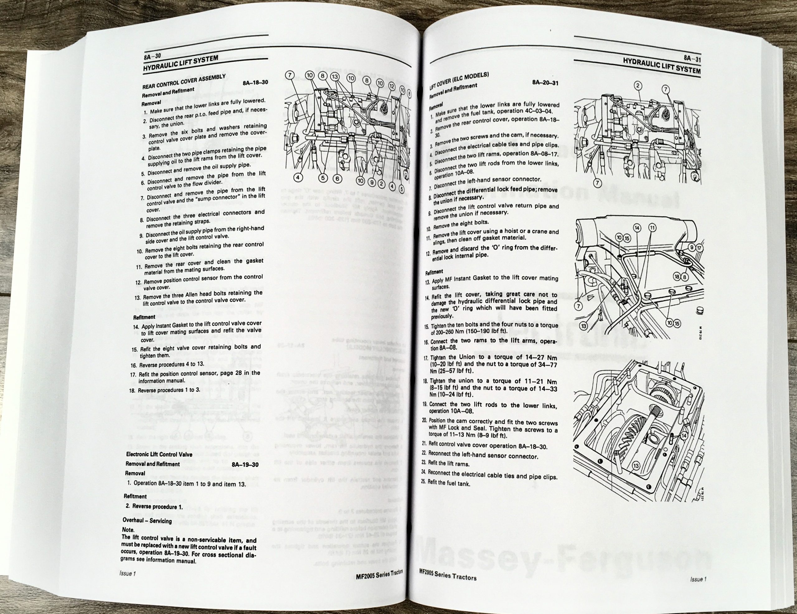 Massey Ferguson 2005 Series 2625 2645 2685 2725 Tractor Service Manual Workshop - Image 14