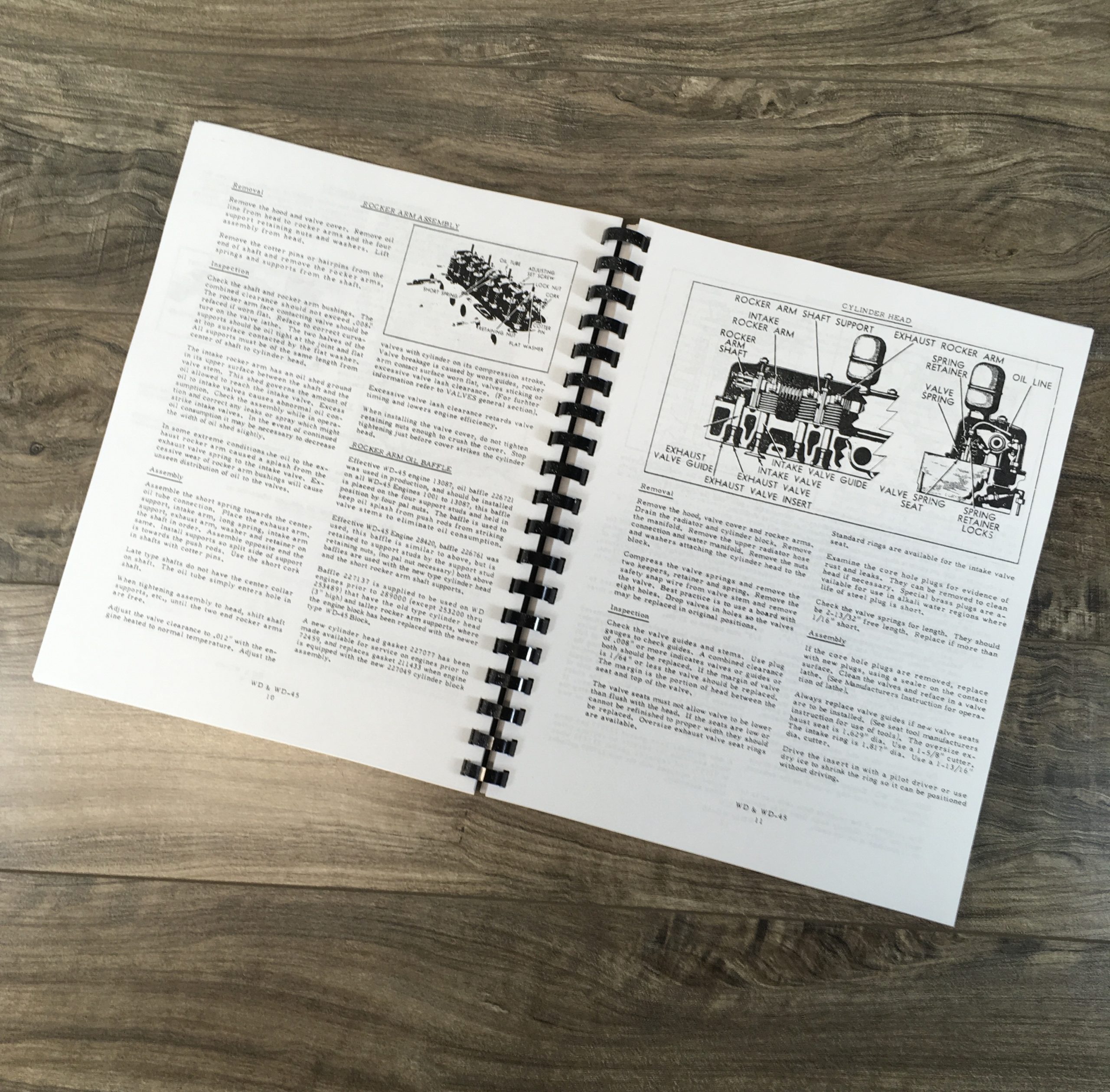 Allis Chalmers Wd Wd45 Tractor Service Repair Manual Parts Catalog Technical - Image 7