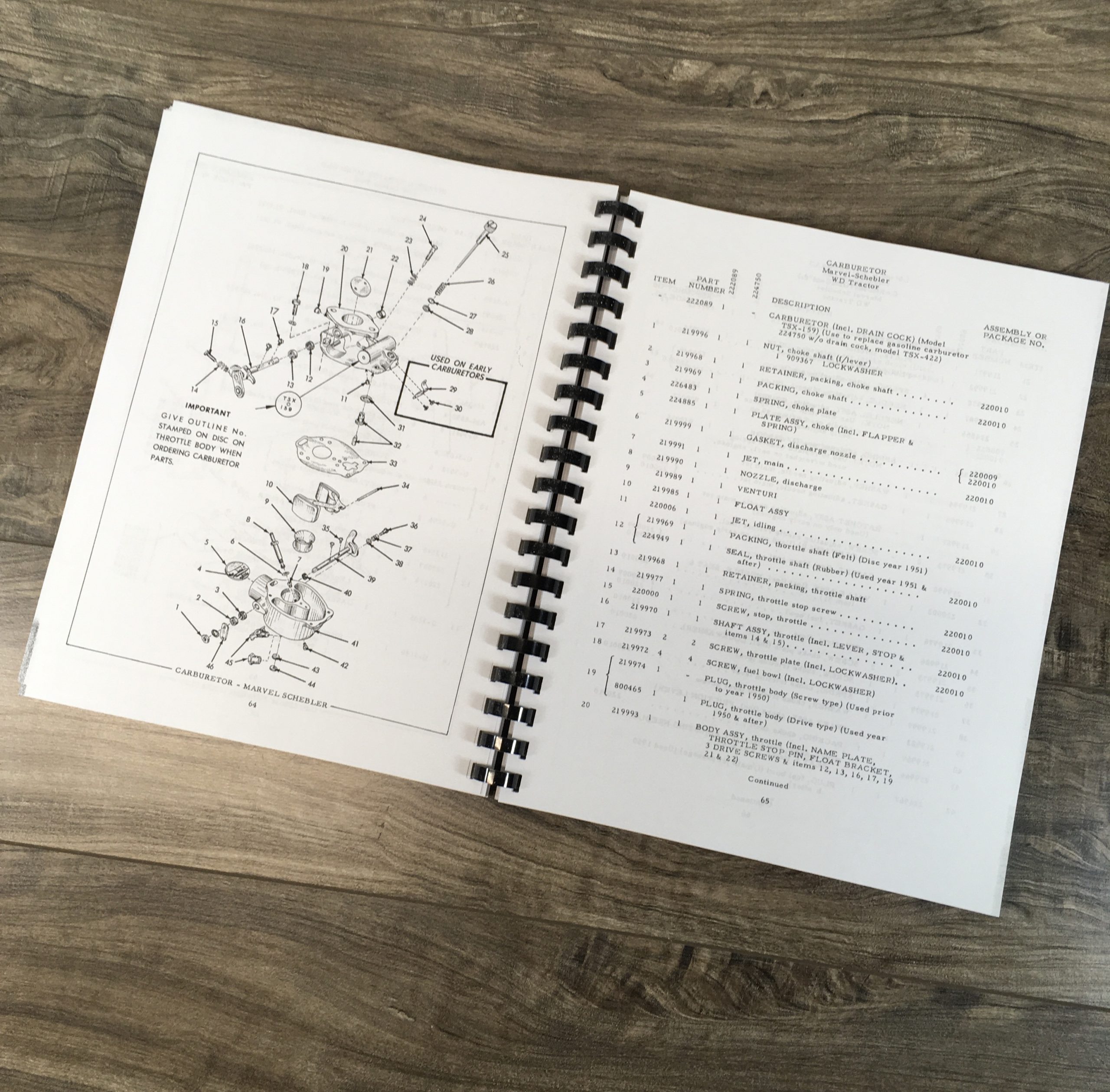 Allis Chalmers Wd Wd45 Tractor Service Repair Manual Parts Catalog Technical - Image 11