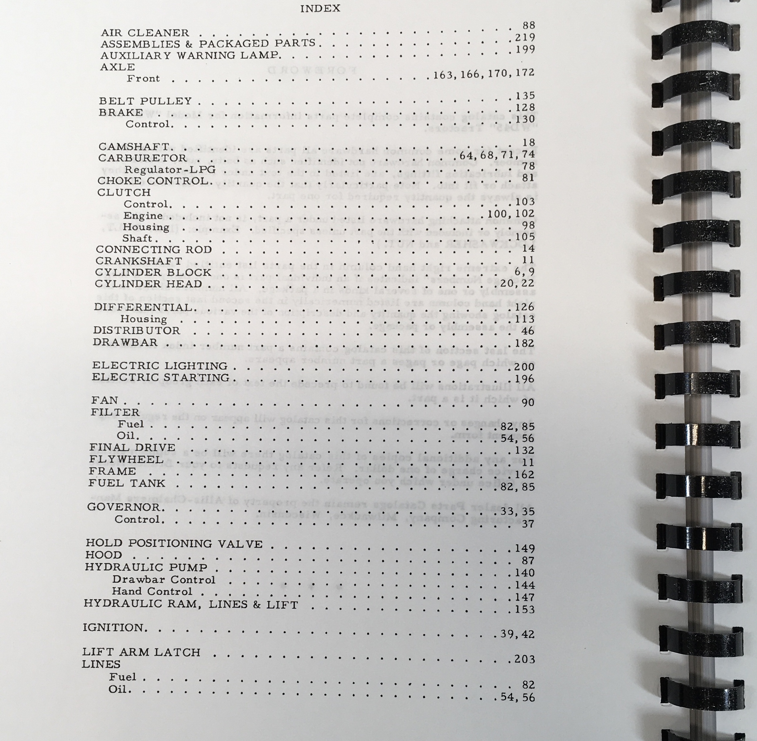 Allis Chalmers Wd Wd45 Tractor Service Repair Manual Parts Catalog Technical - Image 5