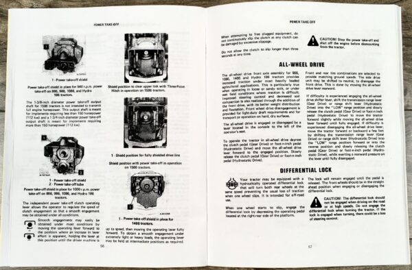 International 886 986 1086 1486 1586 Hydro 186 Tractors Operators Owners Manual - Image 9