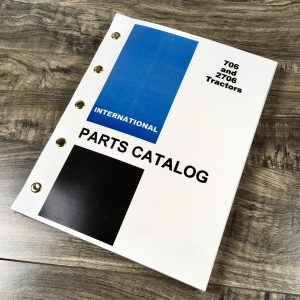 International Ih Farmall 706 2706 Tractor Parts Assembly Manual Catalog