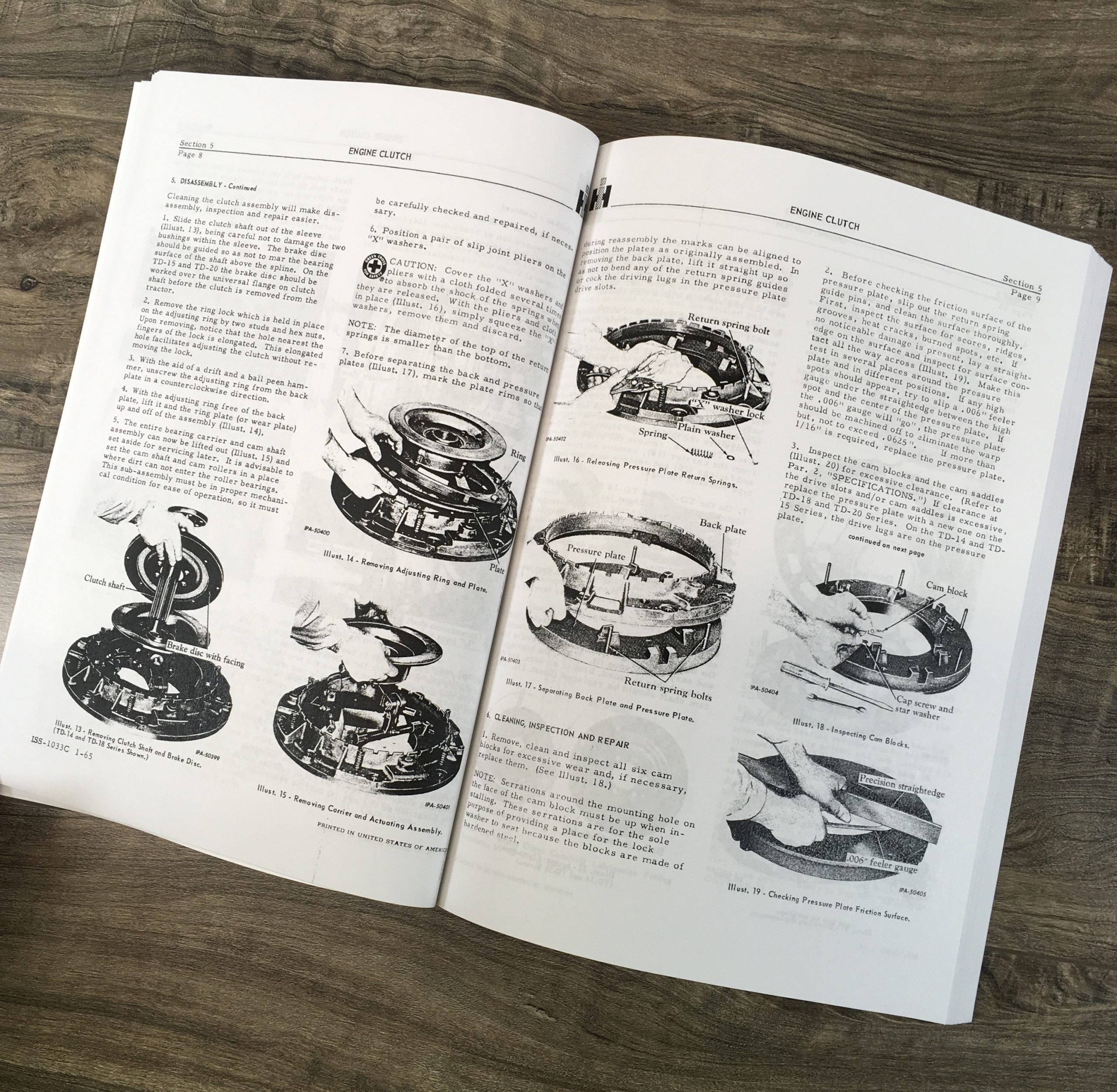 International Td18 Also 182 Crawler Dozer Tractor Service Repair Shop Manual - Image 4