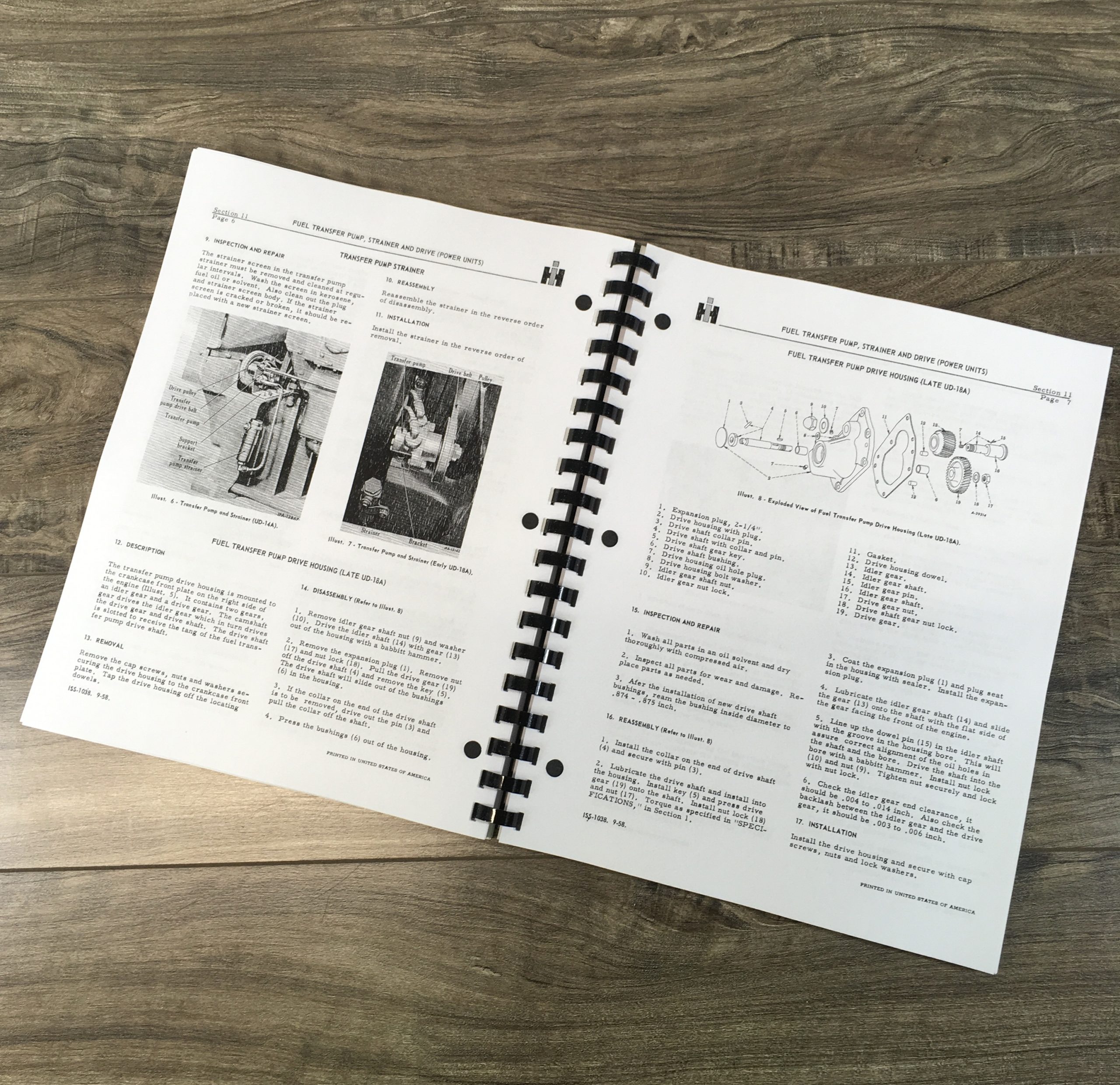International Td18A Td18A(181) Td18(182) Crawler Tractor Dozer Service Manual - Image 3