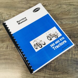 Long 2360 2460 2510 Tractor Service Repair Shop Manual Technical Shop Book