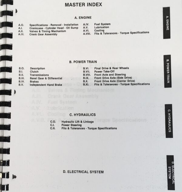 Long 360 460 510 Tractor Service Repair Shop Manual Technical Shop Book Overhaul - Image 2