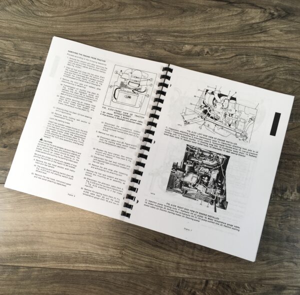 Long 360 460 510 Tractor Service Repair Shop Manual Technical Shop Book Overhaul - Image 4