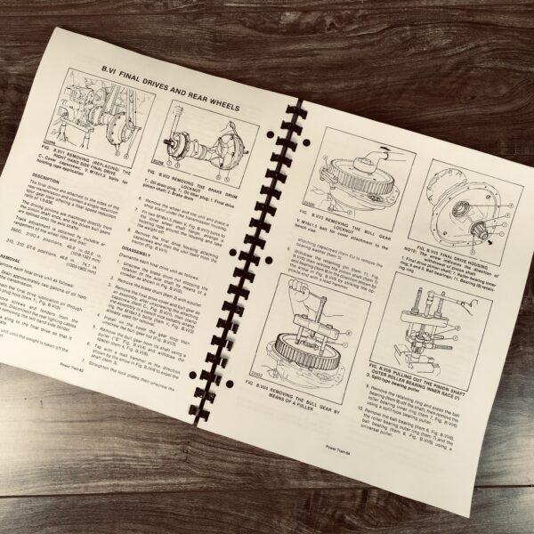 Long 260 310 Tractor Service Repair Shop Manual Technical Shop Book Overhaul - Image 5