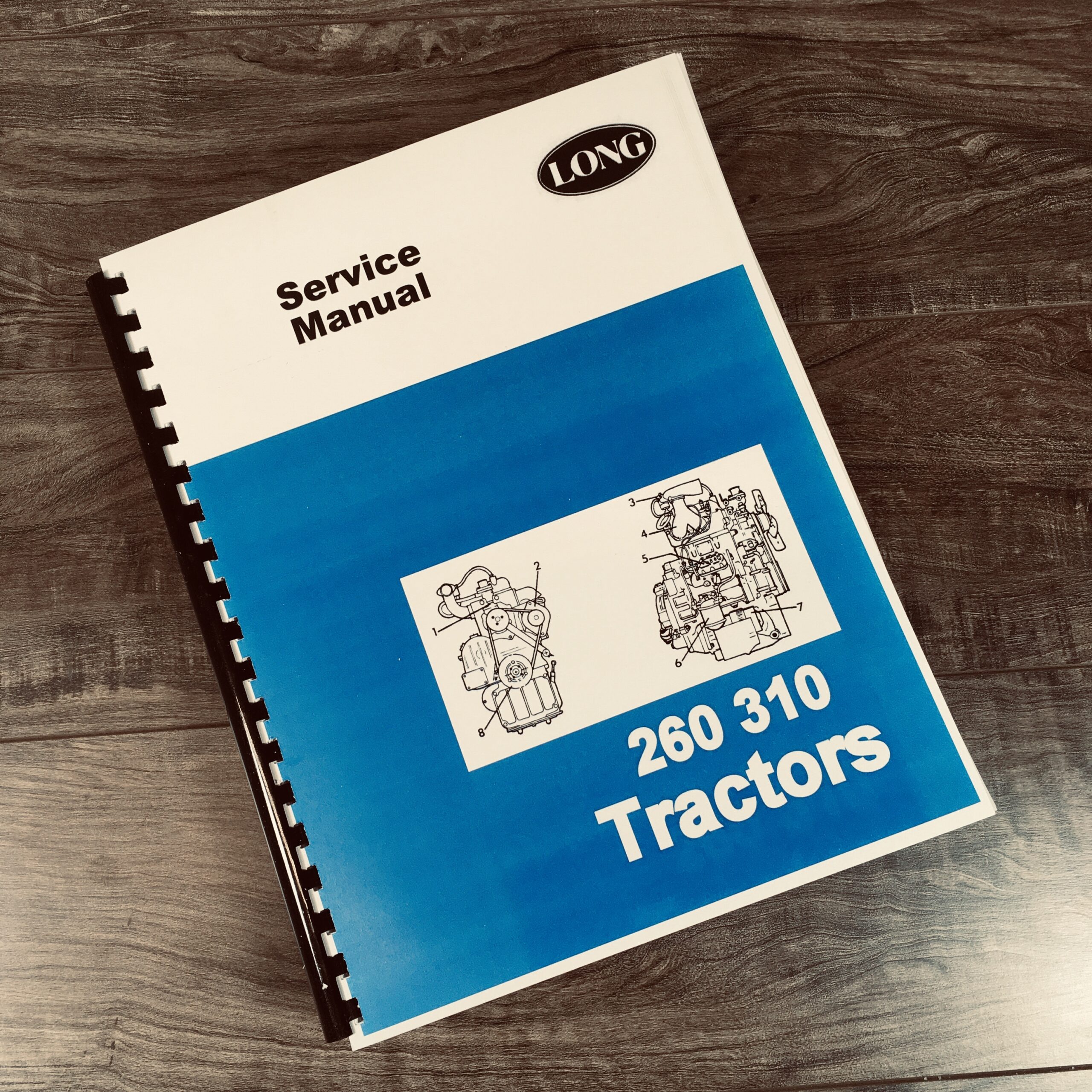 Ford TW10 TW20 TW30 Tractor Factory Service Repair Manual - 598 Pages - Printed Shop Book By Peaceful Creek