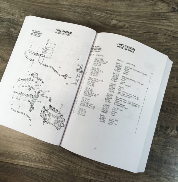 Long 460Dt 460V 510Dt Tractor Parts Catalog Manual Book Exploded Views Numbers - Image 9