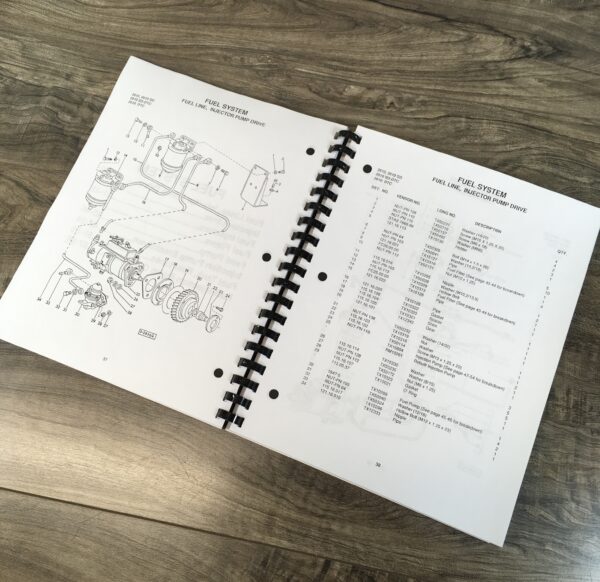 Long 2610, 2610Sd, 2610Dtc, 2610Dtc-Sd Tractor Parts Catalog Manual Book Numbers - Image 6