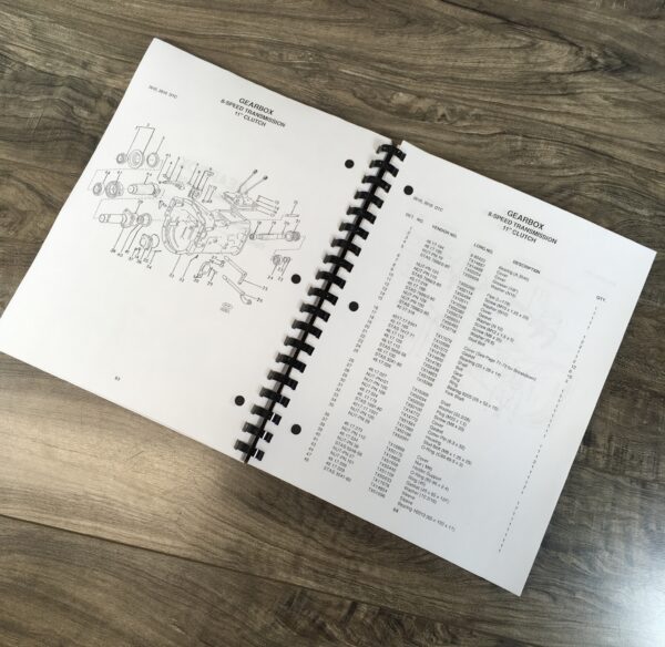 Long 2610, 2610Sd, 2610Dtc, 2610Dtc-Sd Tractor Parts Catalog Manual Book Numbers - Image 7