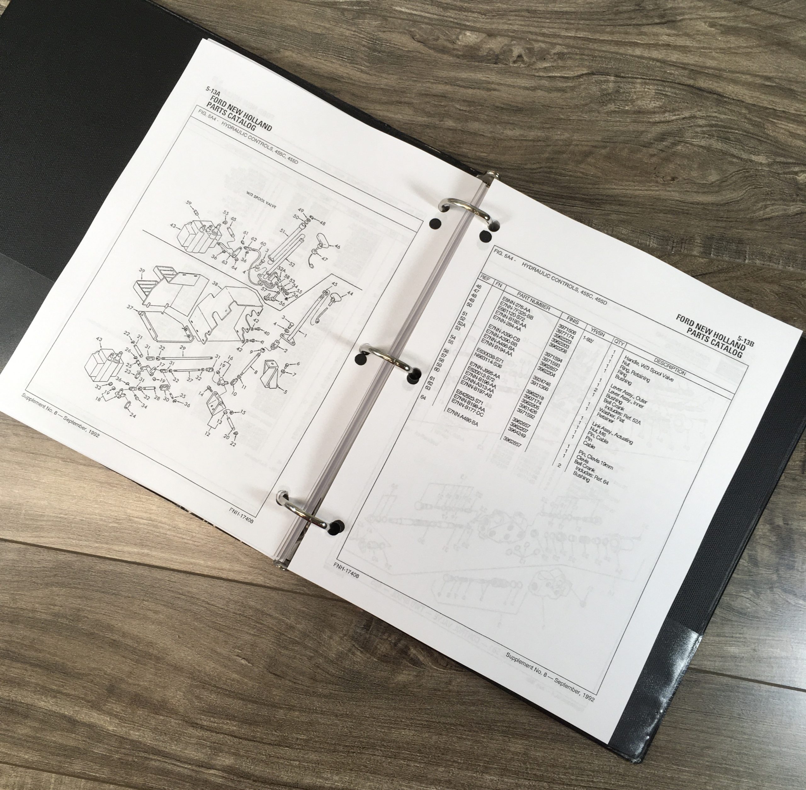 Ford 455C Tractor Loader Backhoe Service Repair Manual Parts Catalog Shop Set - Image 20