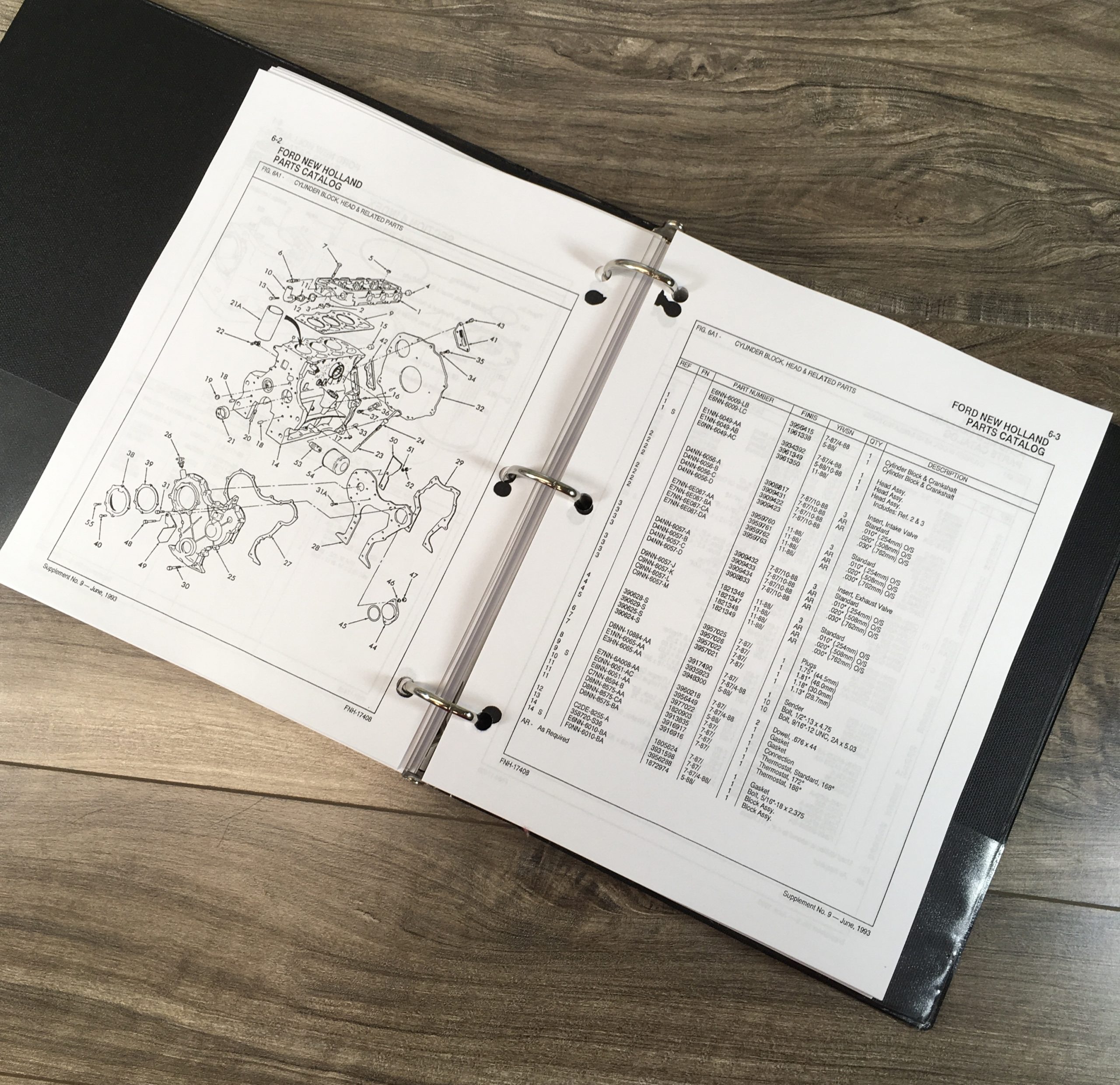 Ford 455C Tractor Loader Backhoe Service Repair Manual Parts Catalog Shop Set - Image 21