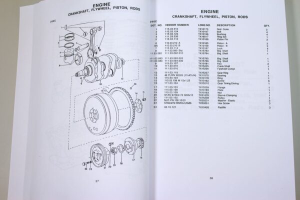 Long 310 Tractor Service Repair Shop Manual Parts Catalog Technical Book Numbers - Image 18