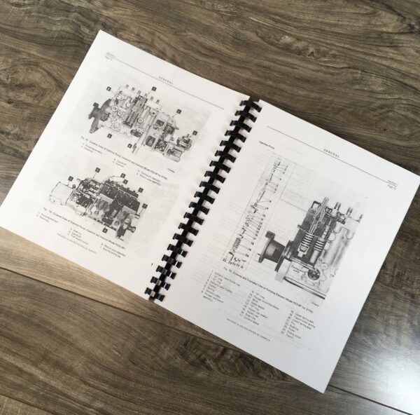 International Engine Robert Bosch Fuel Injection Pump Service Repair Shop Manual - Image 6