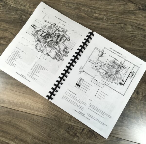 International 125C Series C E 125E Crawler Loader Engine Service Repair Manual - Image 5