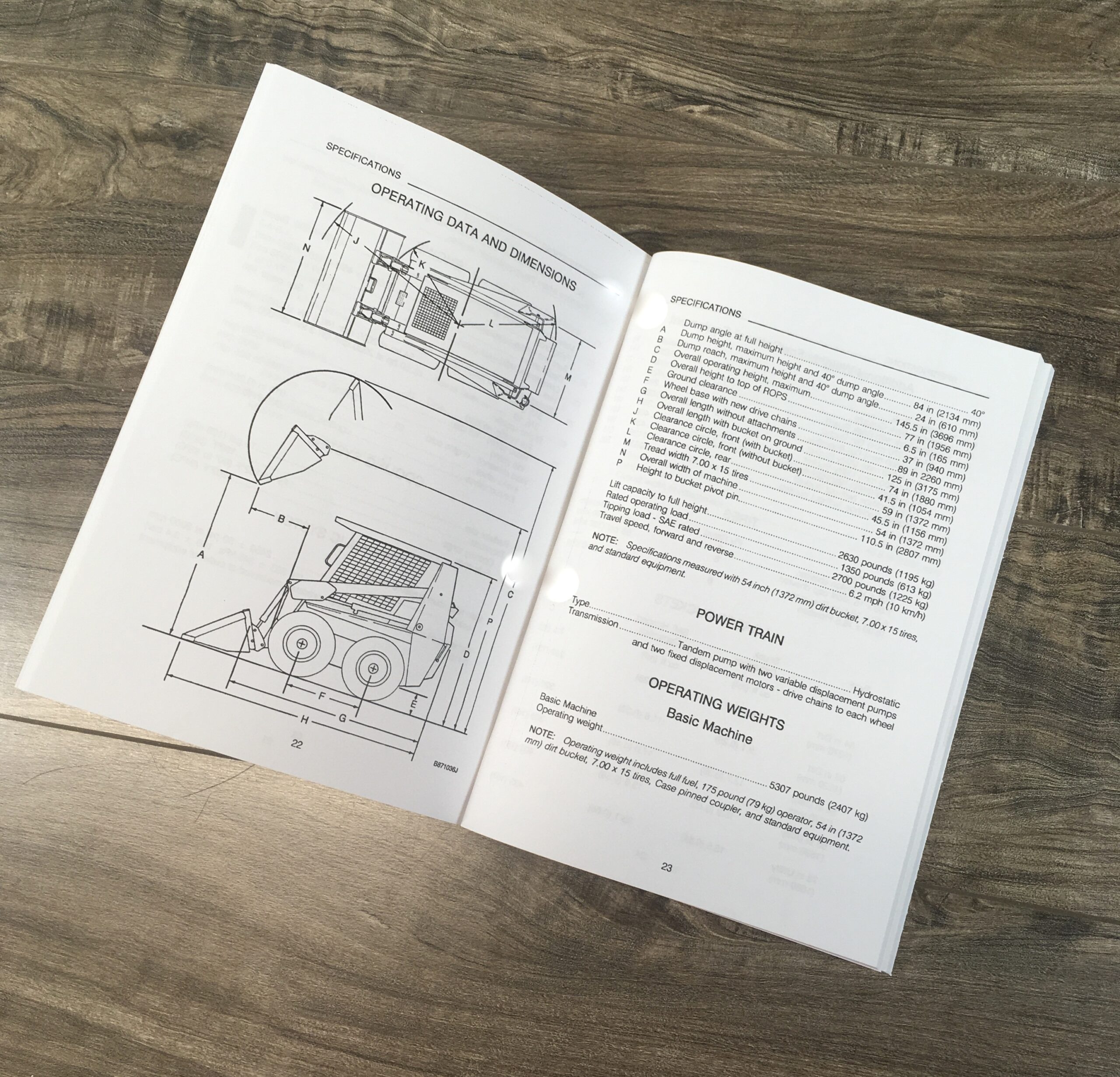 Case 1840 Uniloader Skid Steer Service Parts Operator Manual Shop Book Schematic - Image 21