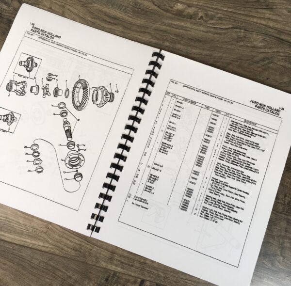 Ford 2N 8N 9N Tractor Assembly Service Parts Manual Catalog New Print 1939-1952 - Image 4