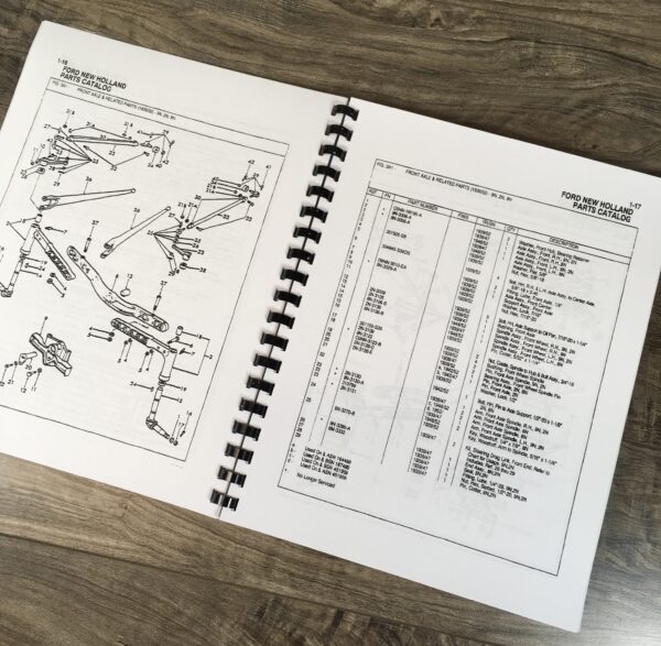 Ford 2N 8N 9N Tractor Assembly Service Parts Manual Catalog New Print 1939-1952 - Image 7
