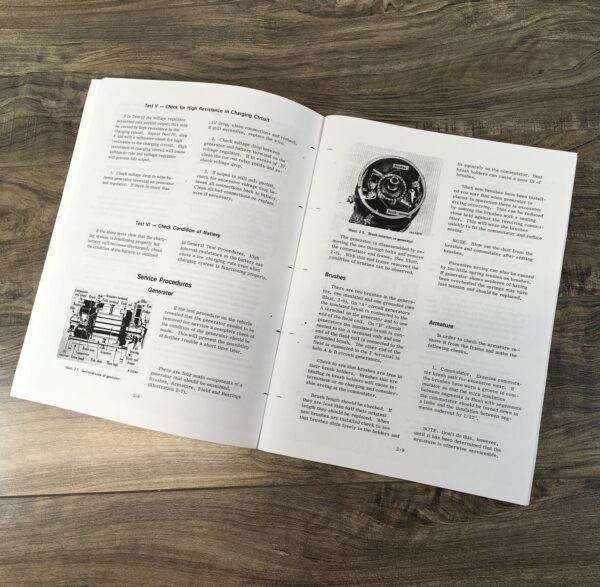 Lot International 1586 Tractor Service Repair Shop Manual Ih Engine Set - Image 10