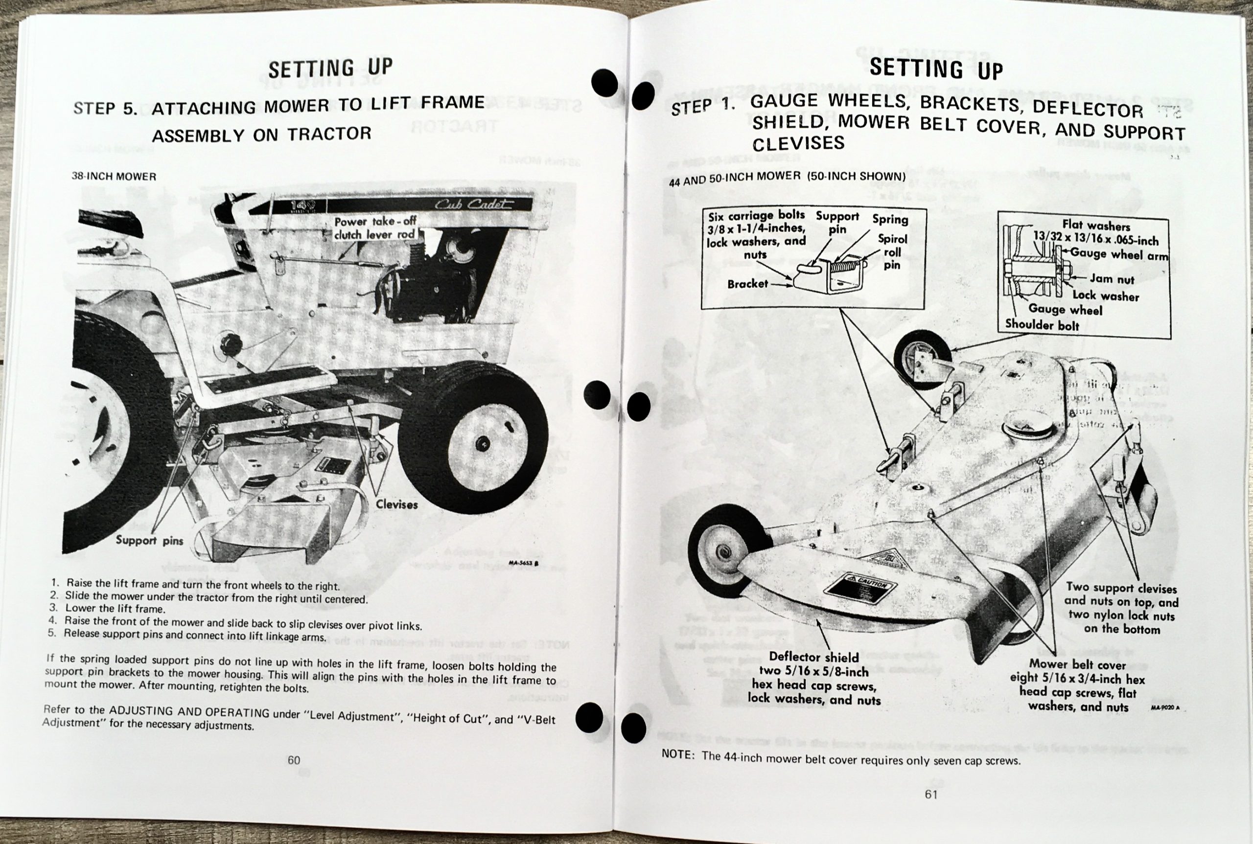 International Cub Cadet Tractor Model 149 169 Owner Operators Manual Lawn Mower - Image 8