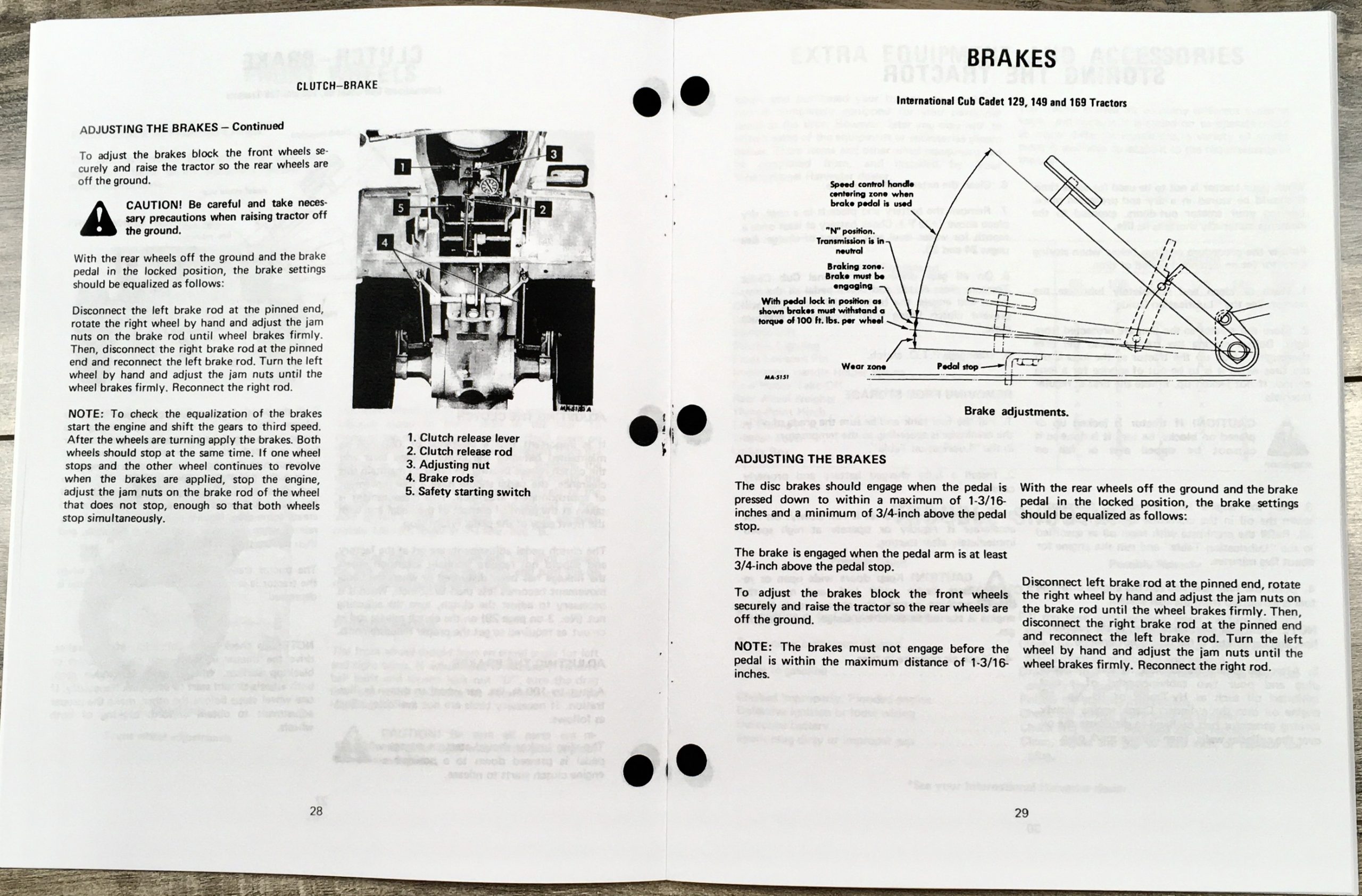 International Cub Cadet Tractor Model 149 169 Owner Operators Manual Lawn Mower - Image 7