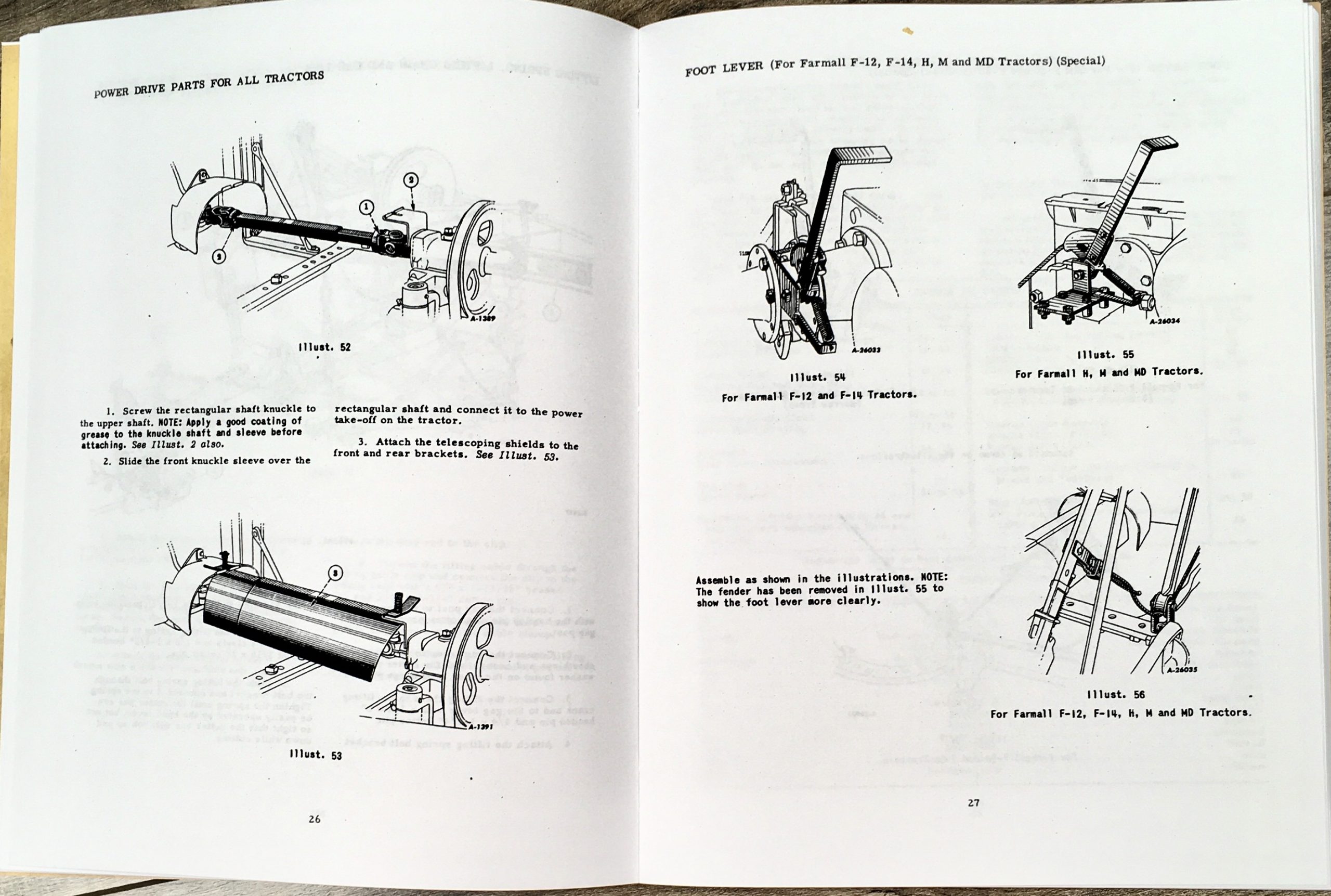 Mccormick 27-V Tractor Mower Bar Sickle Set-Up Parts List Operators Owner Manual - Image 6
