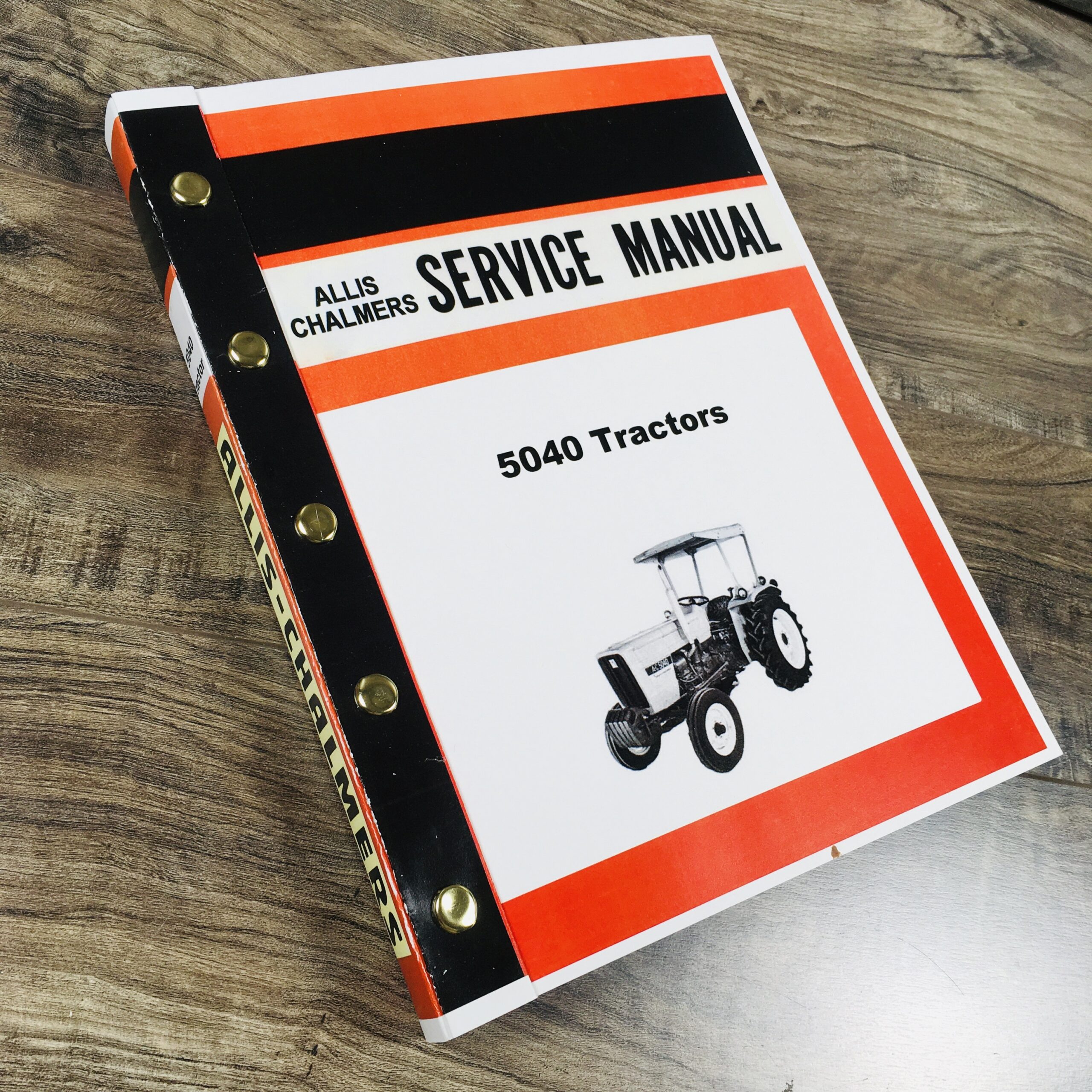 Allis Chalmers 5040 Diesel Tractor Service Repair Manual Technical Shop Book