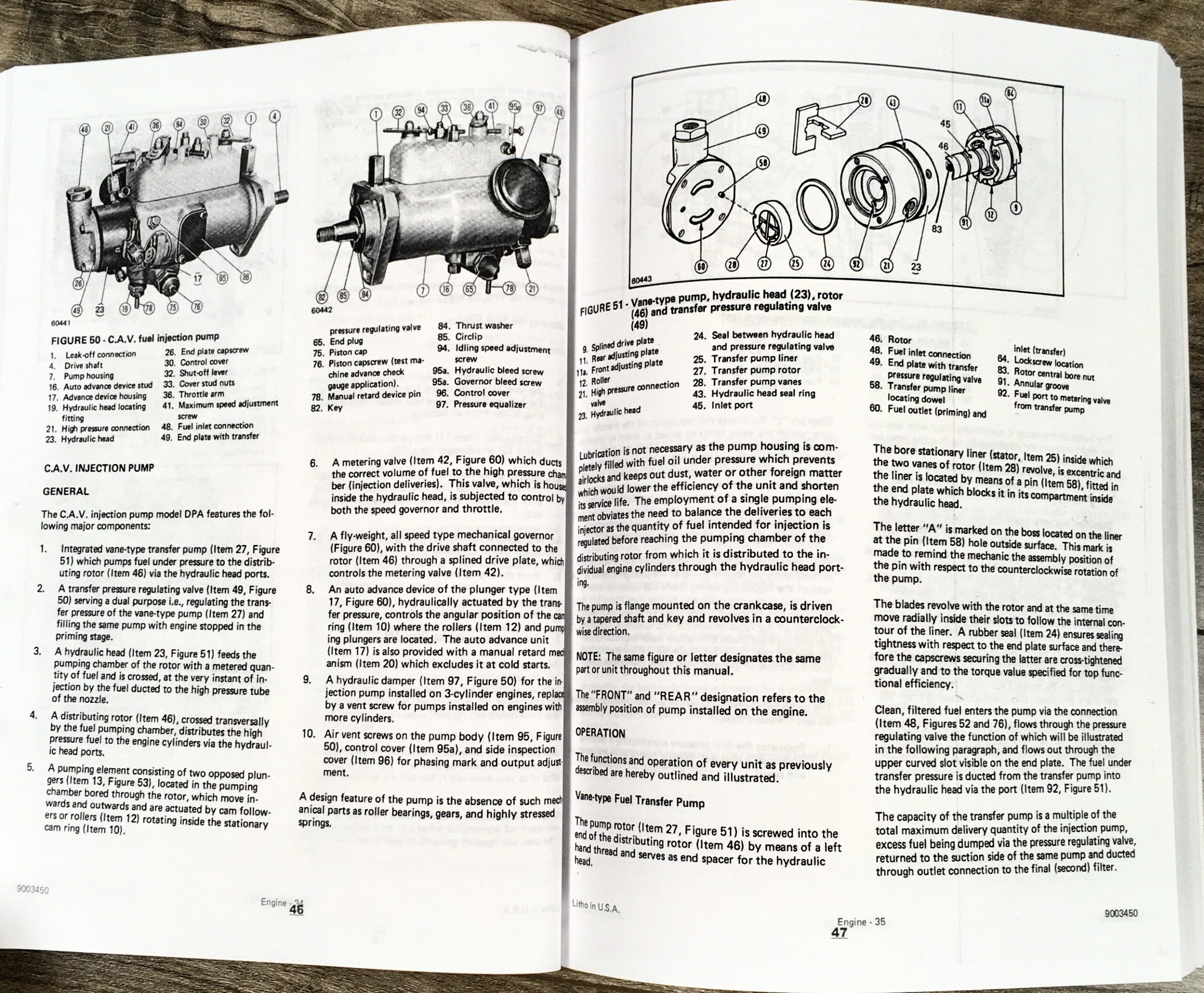 Allis Chalmers 5040 Diesel Tractor Service Repair Manual Technical Shop Book - Image 12