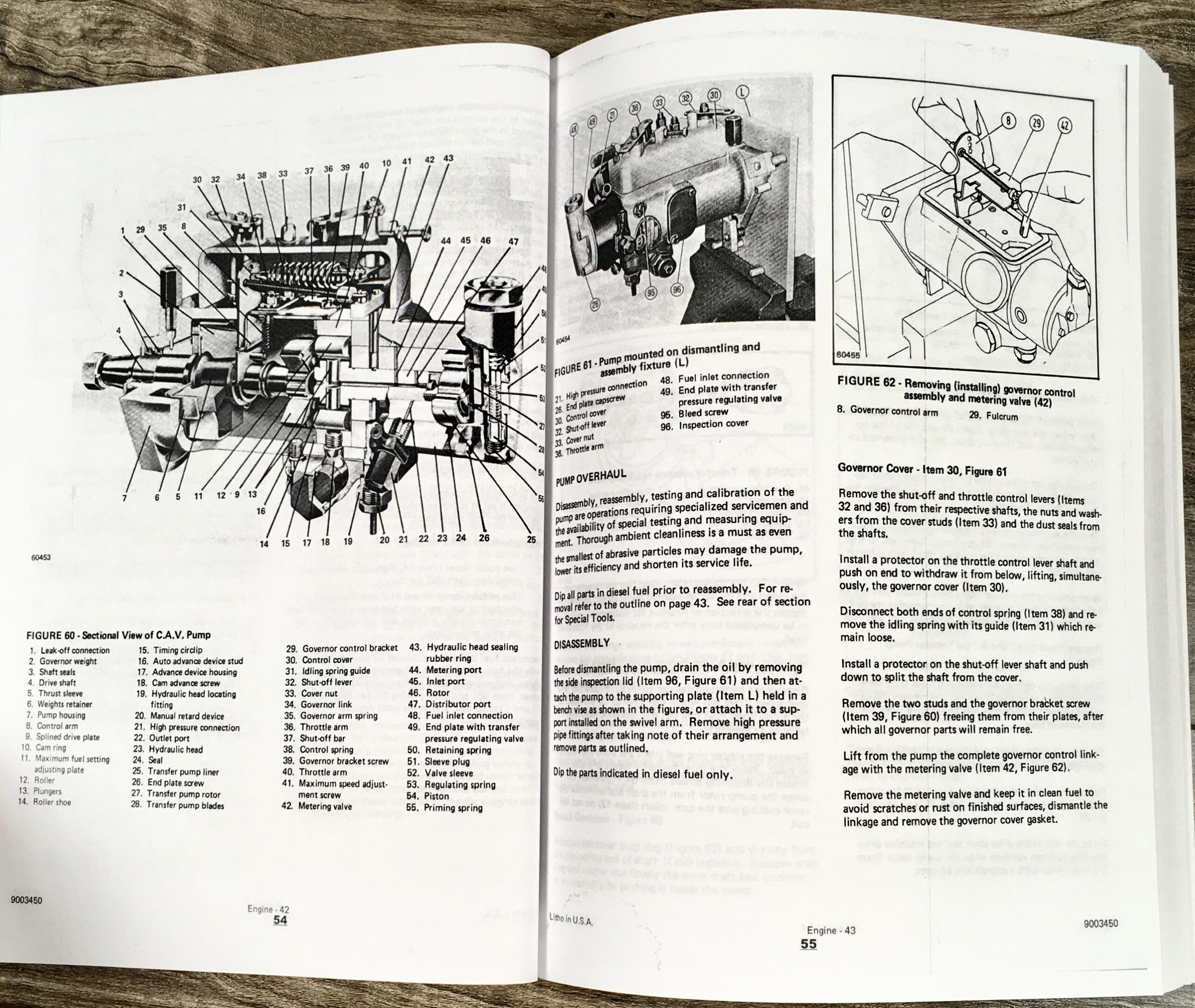 Allis Chalmers 5040 Diesel Tractor Service Repair Manual Technical Shop Book - Image 11
