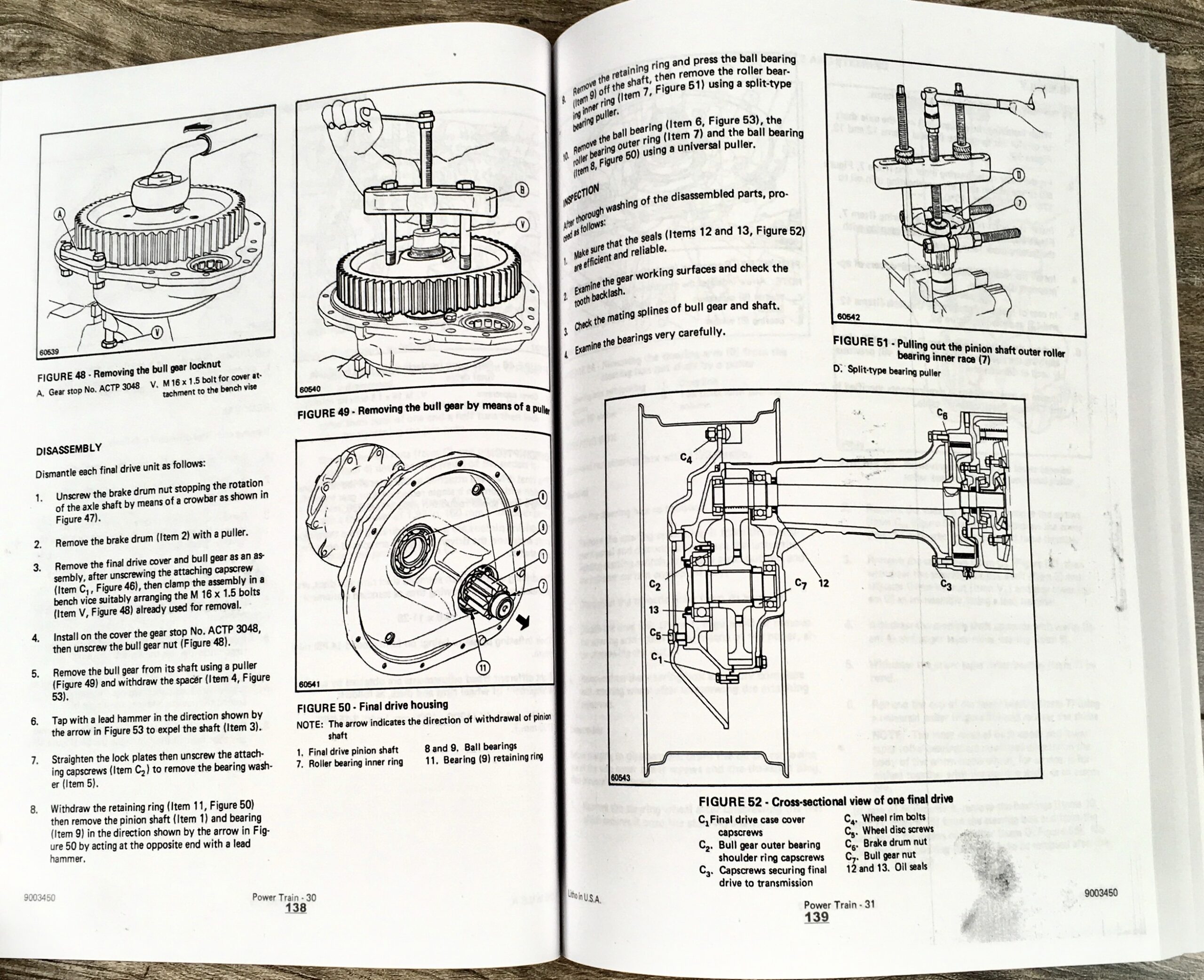 Allis Chalmers 5040 Diesel Tractor Service Repair Manual Technical Shop Book - Image 9
