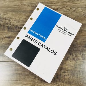 International 175B Crawler Loader Tractor Parts Manual Catalog 175 Series B Book