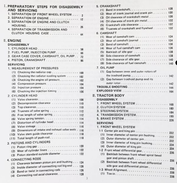 Kubota B5100E B6100E B7100E Tractor Service Repair Manual Shop Book Overhaul - Image 3
