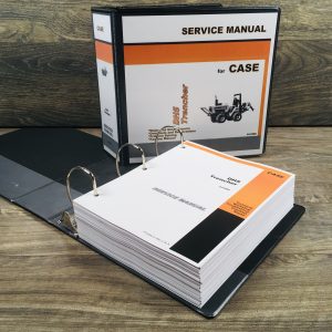Case Dh5 Trencher Service Technical Manual Repair Shop In Binder