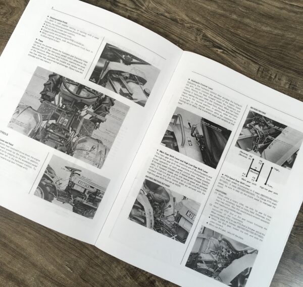 Kubota B5100 B6100 B7100 Tractor Service Operators Repair Shop Manual Book Set - Image 14