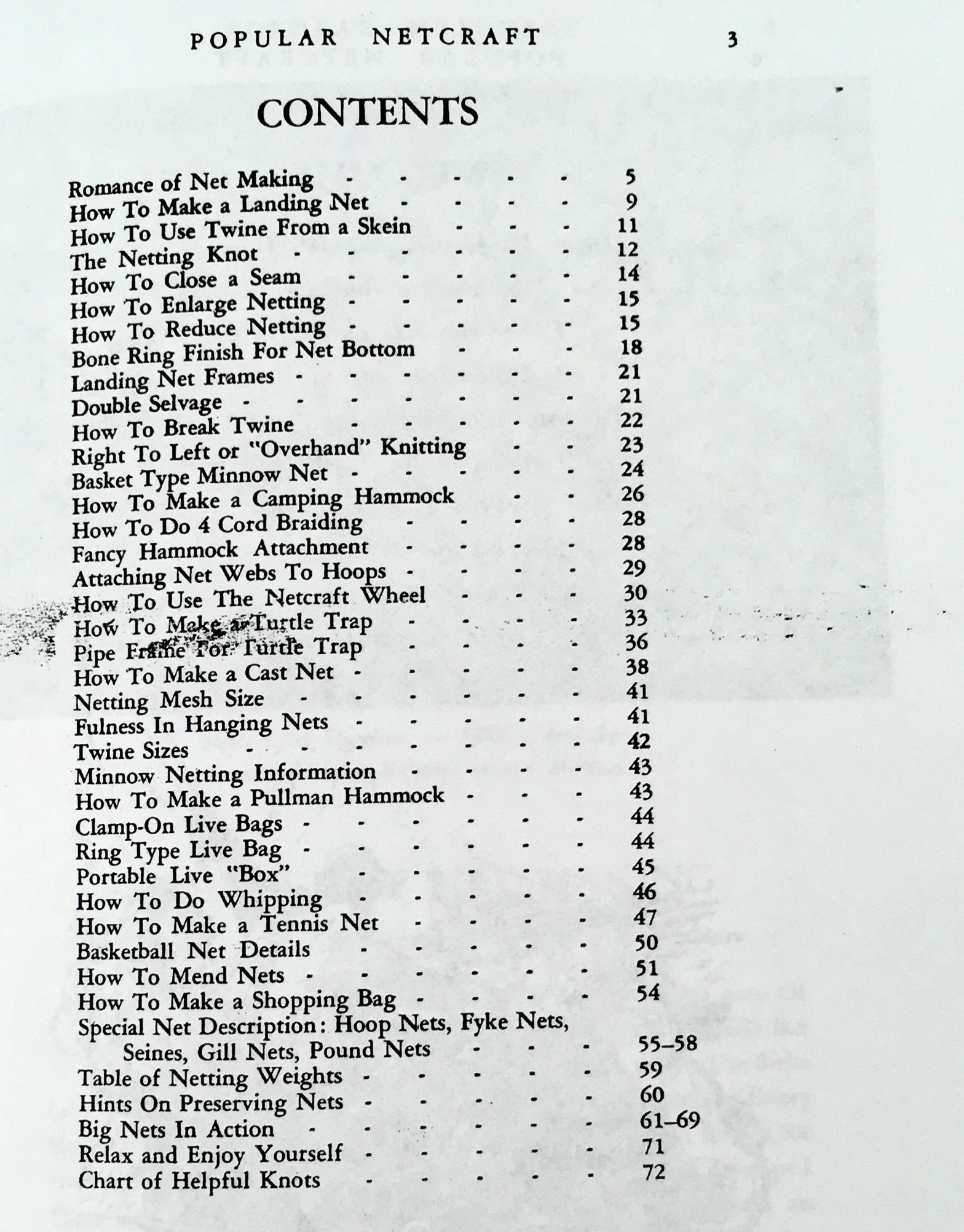 How To Make Fish Nets Netcraft Instruction Manual Makers Fishing Seine Book - Image 2