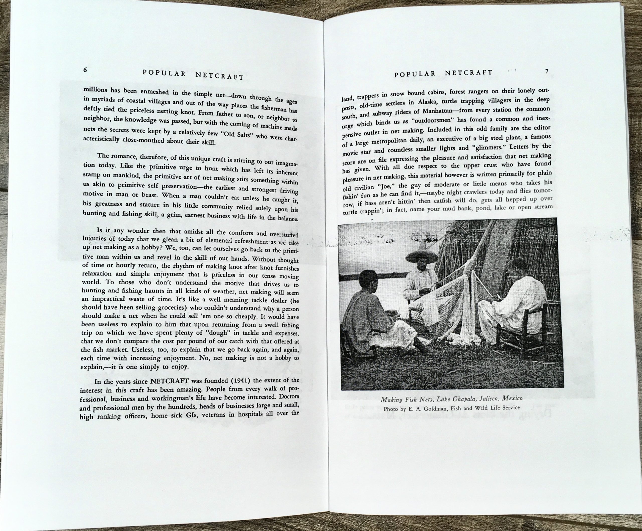 How To Make Fish Nets Netcraft Instruction Manual Makers Fishing Seine Book - Image 4