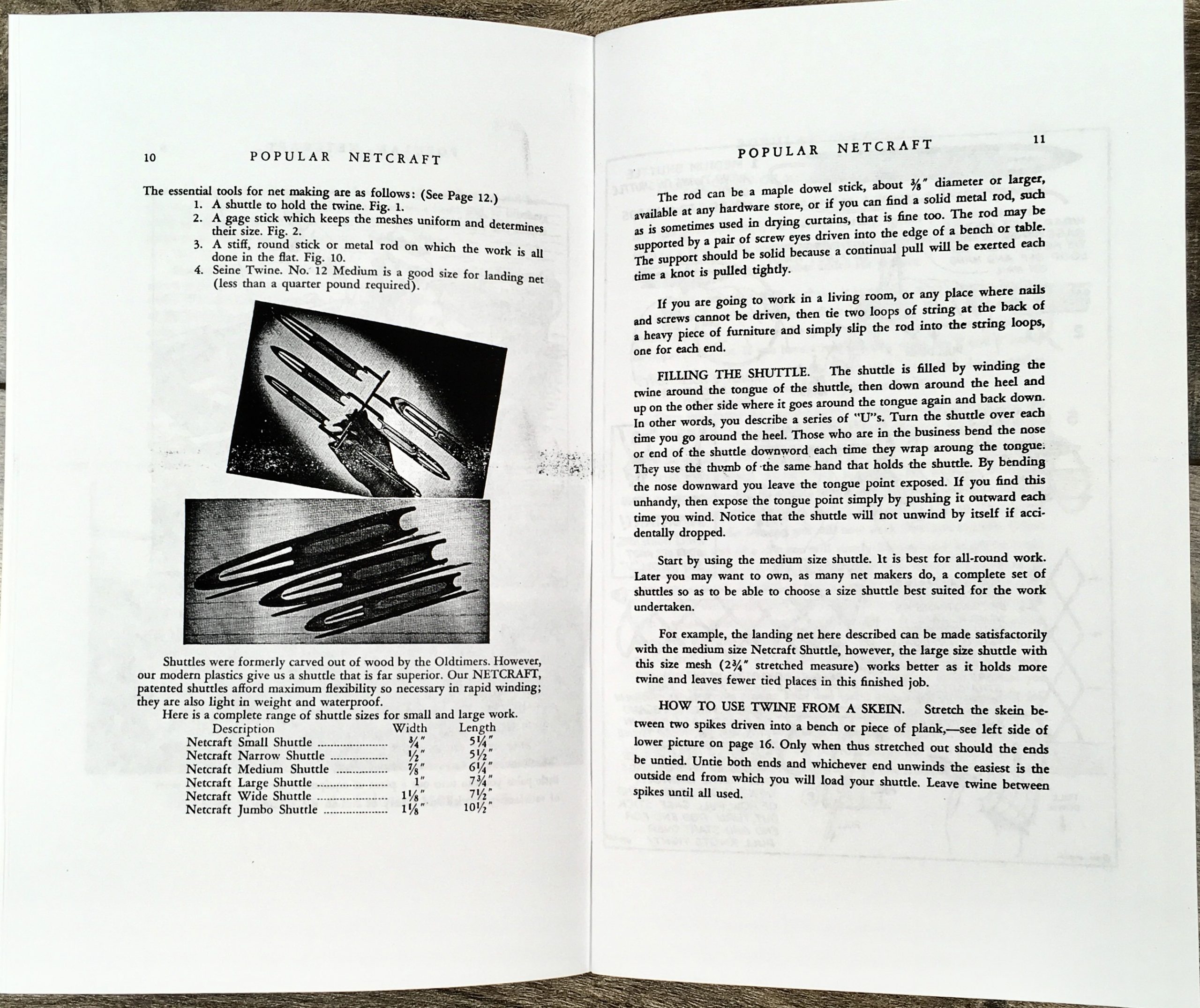 How To Make Fish Nets Netcraft Instruction Manual Makers Fishing Seine Book - Image 5