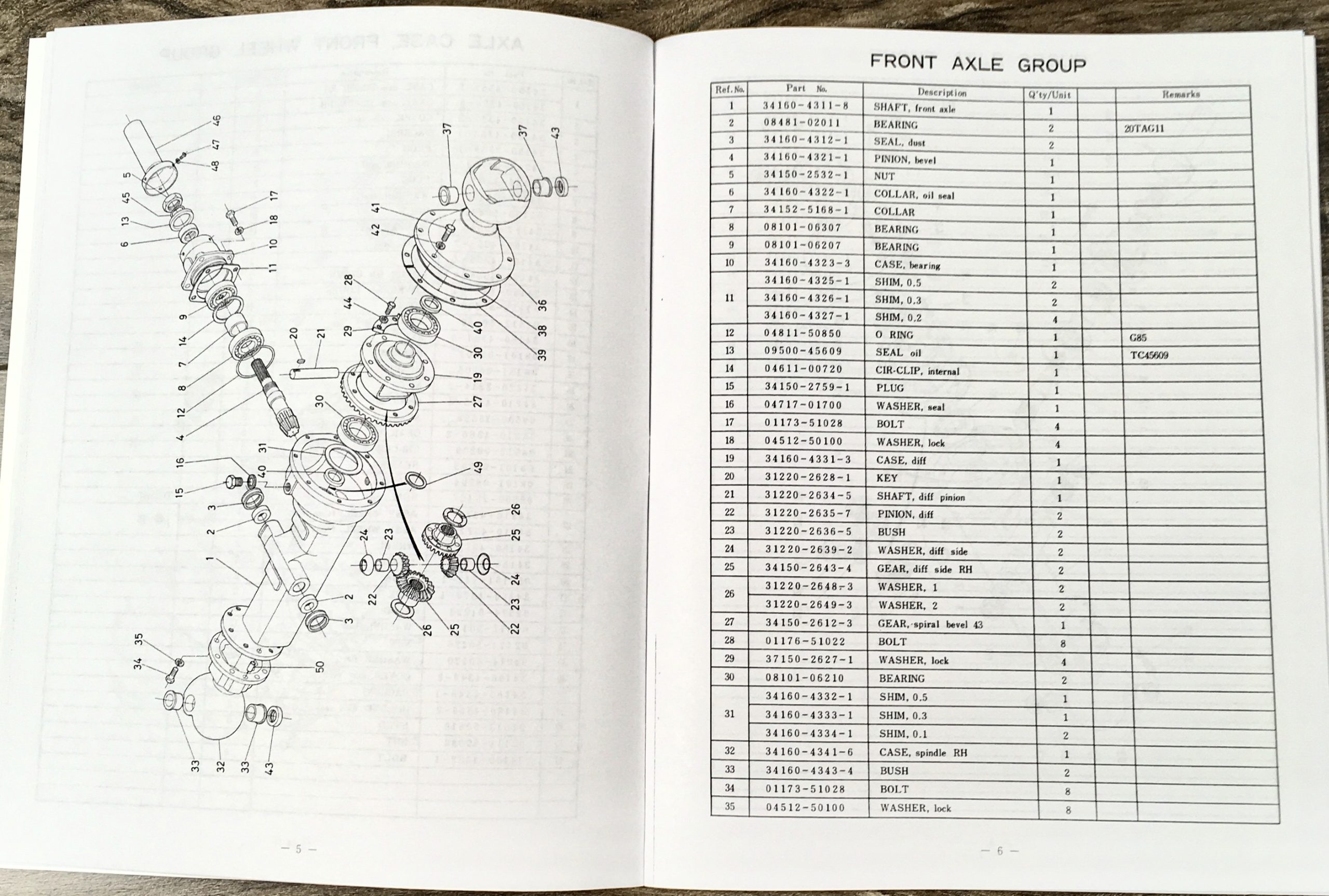 Kubota L225Dt L2000Dt Diesel Tractor Operators Owners/Parts Service Manual - Image 11