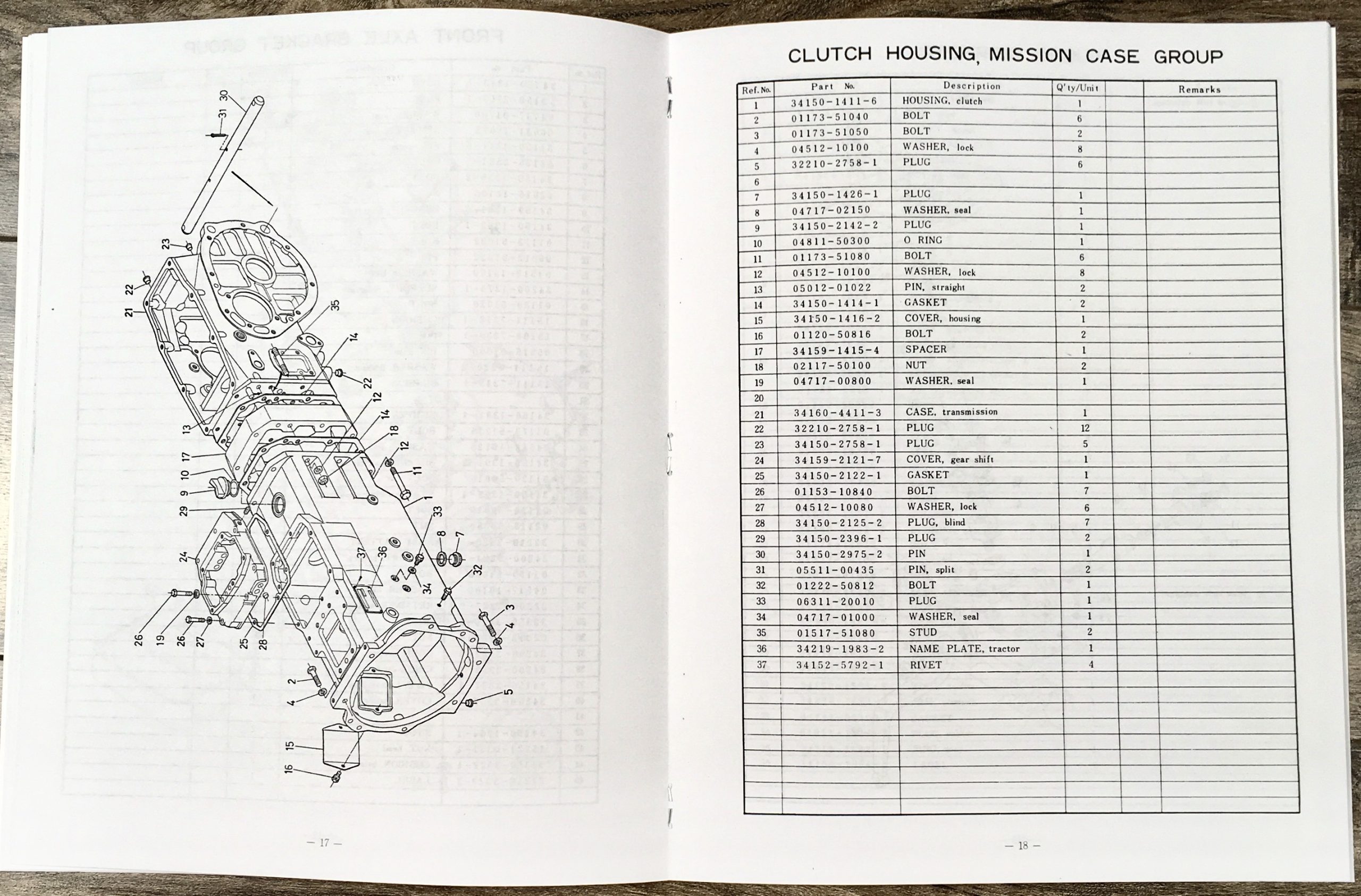 Kubota L225Dt L2000Dt Diesel Tractor Operators Owners/Parts Service Manual - Image 10