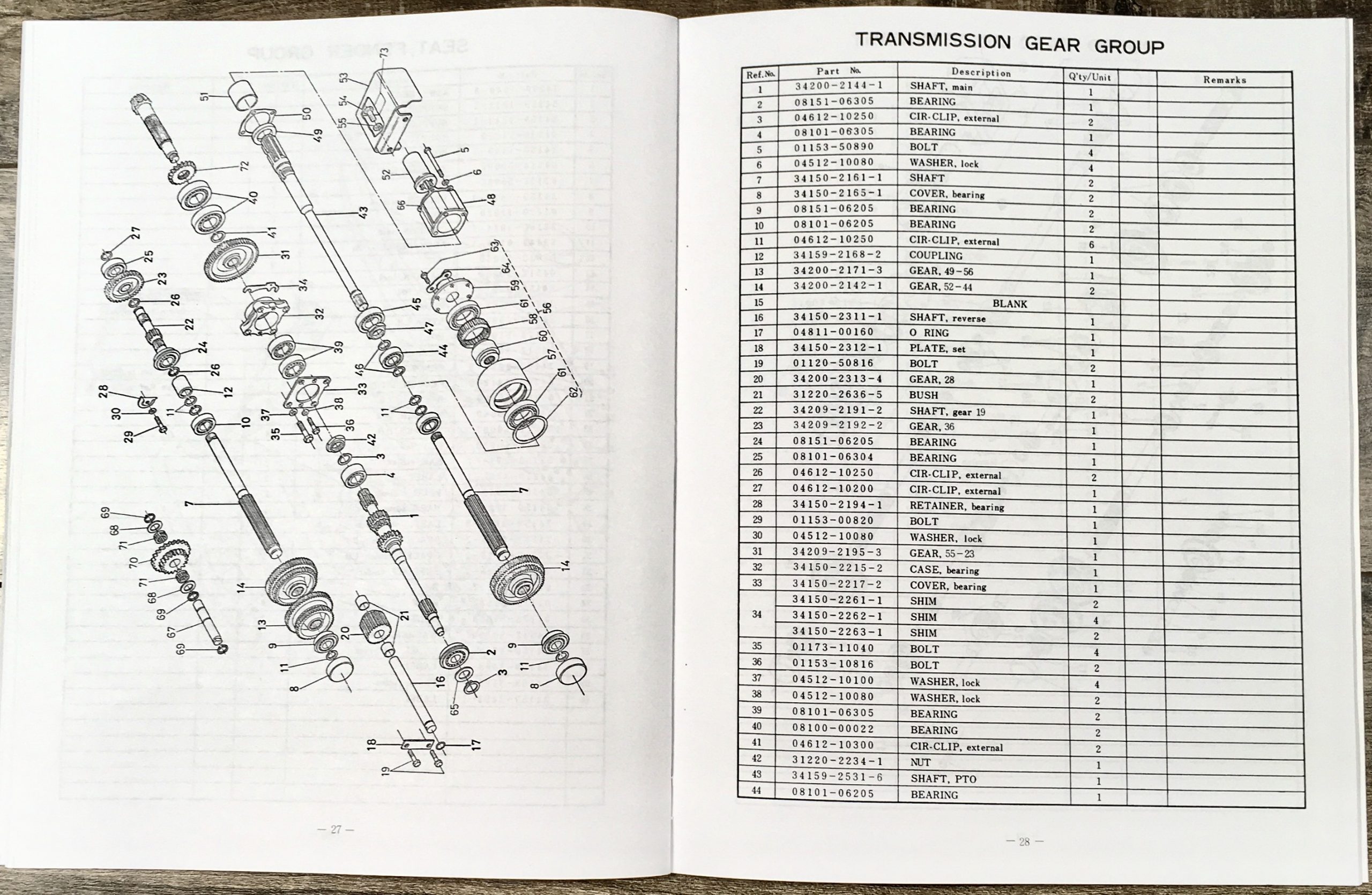 Kubota L225Dt L2000Dt Diesel Tractor Operators Owners/Parts Service Manual - Image 9