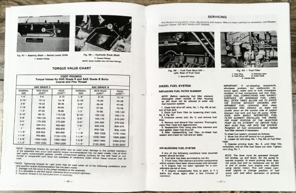 Massey Ferguson Mf 255 Tractor Operators Owners Service Repair Parts Manuals - Image 8