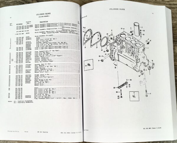 Massey Ferguson Mf 255 Tractor Operators Owners Service Repair Parts Manuals - Image 12