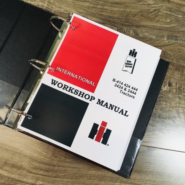Farmall International 424 Tractor Service Parts Operators Manual Set Repair Book - Image 9