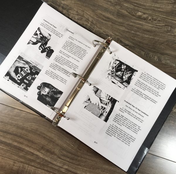 Farmall International 424 2424 Tractor Service Parts Catalog Manual Set Repair - Image 20